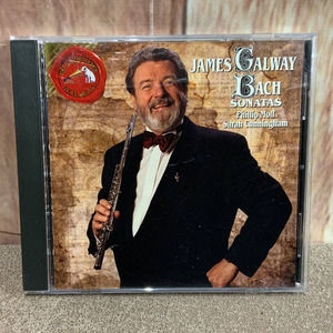 1995 James Galway Bach Sonatas Classical Phillip Moll Cunningham Music CD